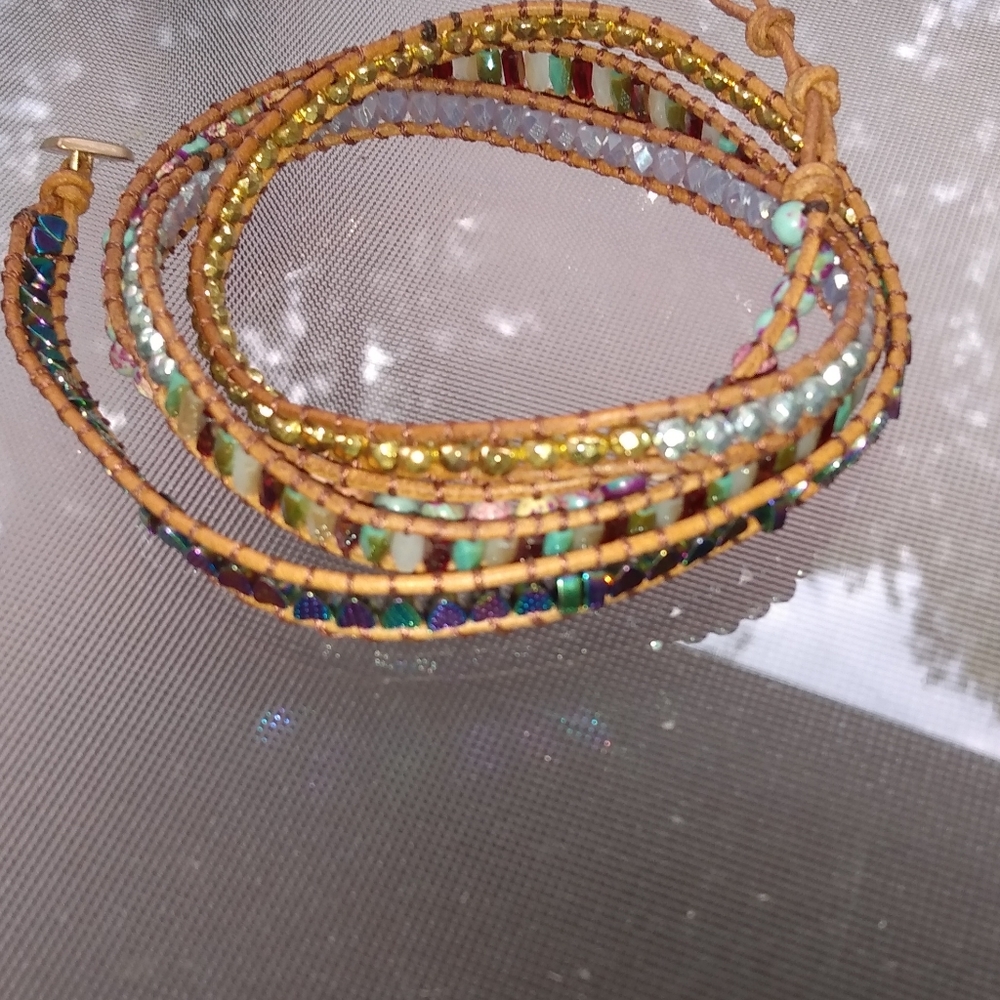 Carpe wrap around bracelet new
